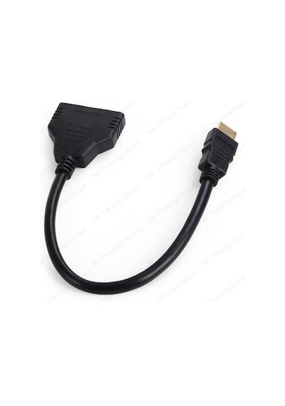 2 Port Hdmı Splitter Hdmı Çoklayıcı Kablo