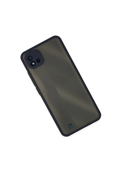 Cosmotex Newface Realme C11 2021 Kılıf Montreal Silikon Kapak - Lacivert