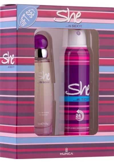 She Is Sexy Kadın Parfüm EDT 50 ML + Deodorant  150 ML