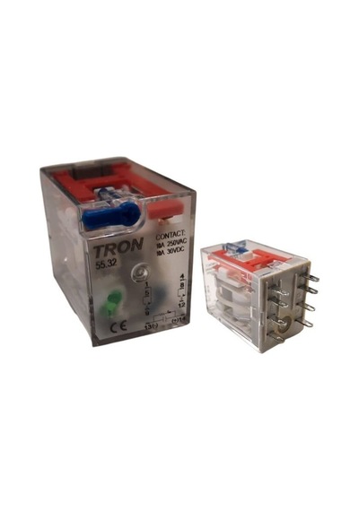 55.32 24Vac 8 Pin 2Co Kontak Röle