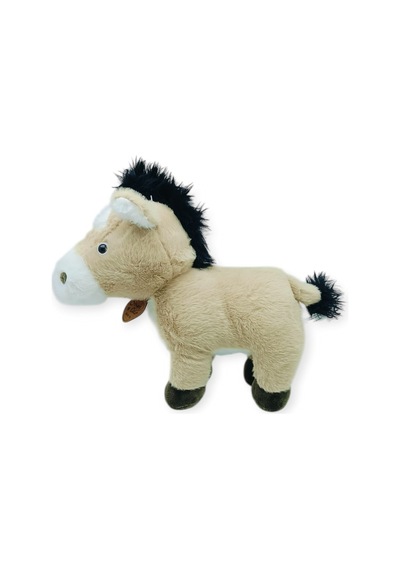 Peluş Hayvanlar Sesli 30 Cm At - Bej Çok Renkli