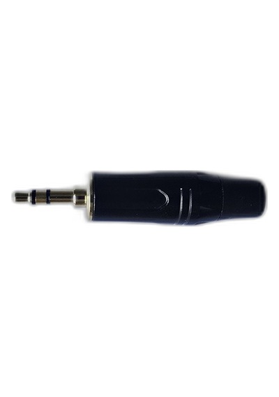 3.5 Mm Stereo Çivi Jak Lehim Tipi Fiş Kulaklık Aux Bilgisayar Ses Kablosu Giriş Tamir Jakı Siyah