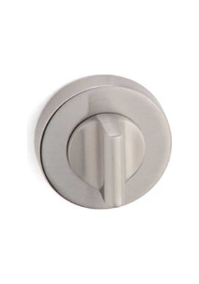 System Yuvarlak Wc Kapı Rozeti Nikel Saten Ro12w Nb