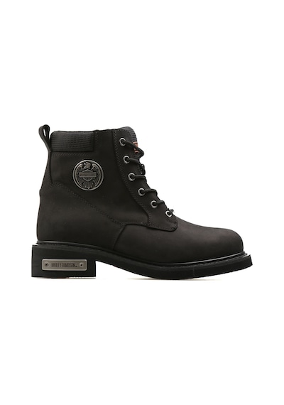 Harley Davidson Siyah Erkek Botu 025M100128-Black-Nubuk