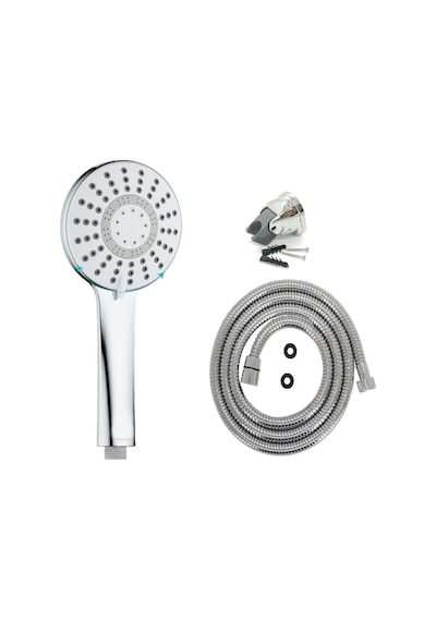 Rainy Lüks Duş Seti - 5 Fonksiyonlu Masaj Duş Başlığı + 150cm Ekstra Uzun Çift Kenetli Duş Spirali Hortumu + Duş Başlığı Mafsal Askısı Siyah Rainy Lüks Duş Seti - 5 Fonksiyonlu Masaj Duş Başlığı + 150cm Ekstra Uzun Çift Kenetli Duş Spirali Hortumu + Duş Başlığı Mafsal Askısı Siyah