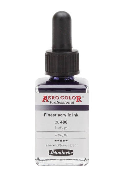 Schmincke Aero Color İndigo Mürekkep 28ml