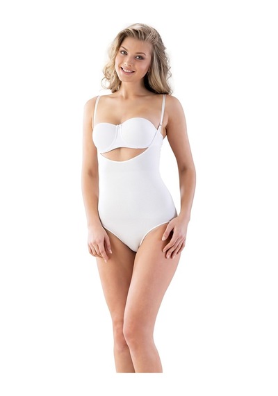Lohusasepeti 2023 Göğsü Açık Slip Çıtçıtlı Body Dikişsiz Lohusa Korse 001
