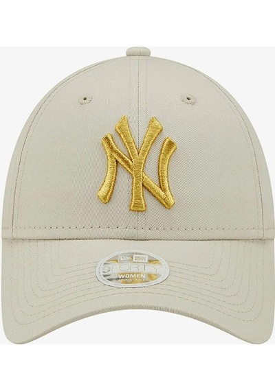 New Era Metallıc Logo 9forty Neyyan Unisex Şapka 60222491 Bej