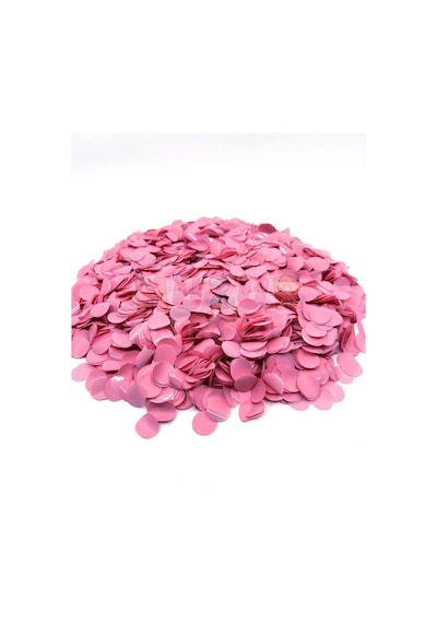 1 Paket Pembe Balon Pulu Pembe Balon Içi Pul Konfetisi 10 Gram Konfetili Şeffaf Balon Pulu