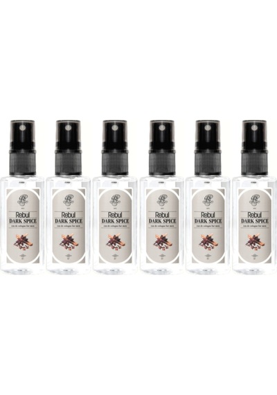 Rebul Dark Spice  50 ml  x 6'lı Set