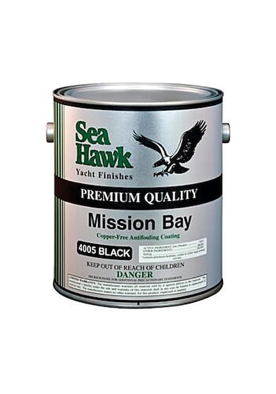 Sea Hawk Mission Bay Metal-Free Yumuşak Zehirli Boya Siyah