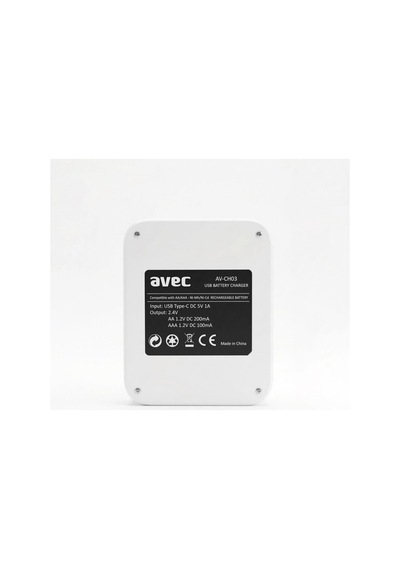 Avec Av-ch03 Usb Pil Şarj Cihazı 4lü