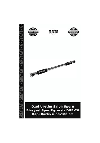 Özel Üretim Salon Sporu Bireysel Spor Egzersiz Dgb-20 Kapı Barfiksi 60-100 Cm