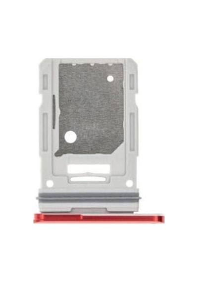 Samsung Galaxy Uyumlu S20 Fe Sim Kart Yuvası Sim Kart Çekmecesi Kırmızı Renk İnd07244