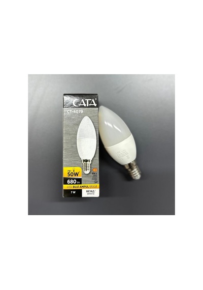 Ct4079- 5 Adet İnce Duy Led Lamba-beyaz Işık 680lm E14