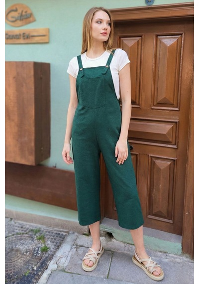 Armonika Kadın Bahçıvan Tulum Arm-20k001117 Zümrüt