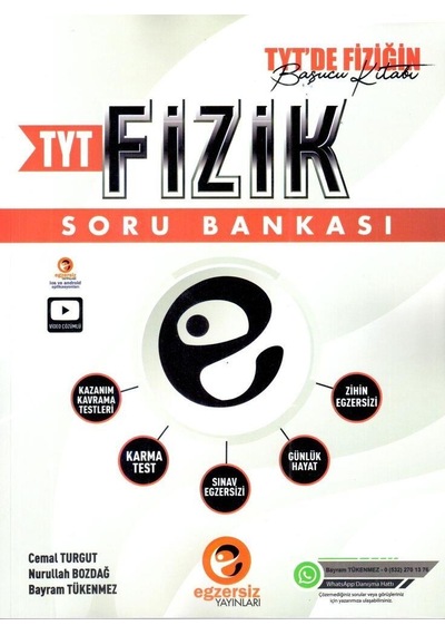 Tyt Fizik Soru Bankası Egzersiz Yayınları