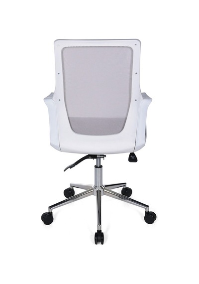 Ofisbazaar Alf Beyaz Fileli Çalışma Koltuğu Ergonomik Şef Ve Toplantı Koltuğu Gri Gri