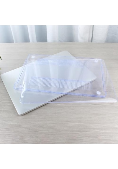 Macbook Pro 14.2 İnç Kılıf A2442 A2779 A2918 A2992 A3112 A3401 A3185 A3434 A3426 A3427 Uyumlu Kristal Parlak Şeffaf Sert Kapak Hard Case İnce Koruyucu Şeffaf