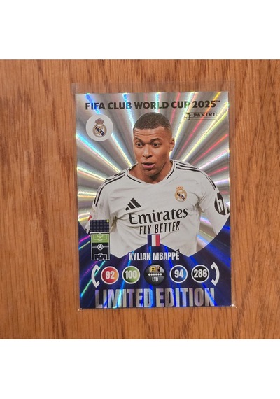 Kylian Mbappe Club World Limited Edition Oyun Kartı