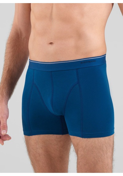 Blackspade Erkek Boxer 3'lü Paket Tender Cotton 9673 Lacivert Mavi Denim Lacivert