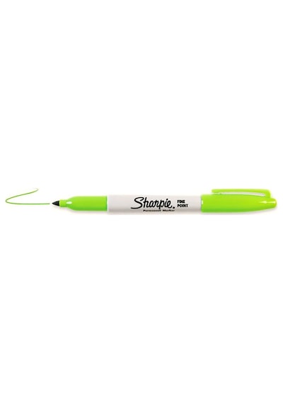 Sharpıe Permanent Fıne Yuvarlak Uç Limon Yeşili