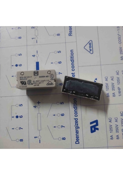 St2-dc12v-f 12v 8a Panasonıc Röle