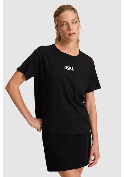 U.S. Polo Assn. U.s. Polo Assn. Kadın Siyah Tişört 50323530-vr046