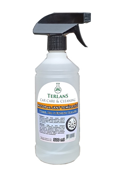 Terlans Motor ve Jant Temizleyici 500 Ml + Uygulama Süngeri