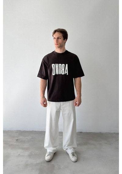 Flaw Basic Baggy Pantolon-29077 Beyaz