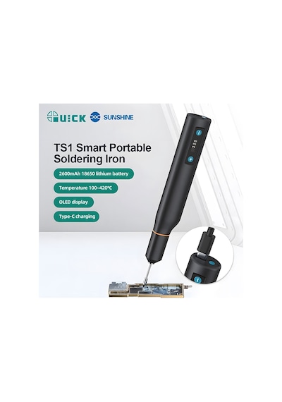 Quick Ts1 Akıllı Şarjlı Kalem Havya