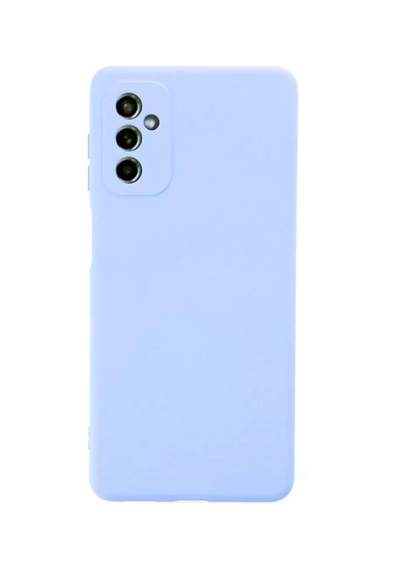 Newface Samsung Galaxy M52 5g Kılıf Nano İçi Kadife Silikon - Lila