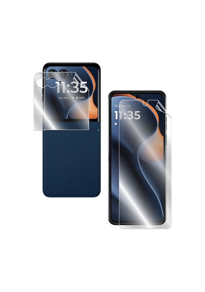 Motorola Razr 60 / Razr 5g 2025 İç Ve Dış Ekran Koruma İçin Ipg Hydrogel Koruyucu