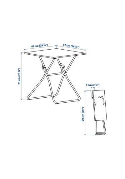 Ikea Siyah Modern Yemek Masası - Mutfak Masası Takımı