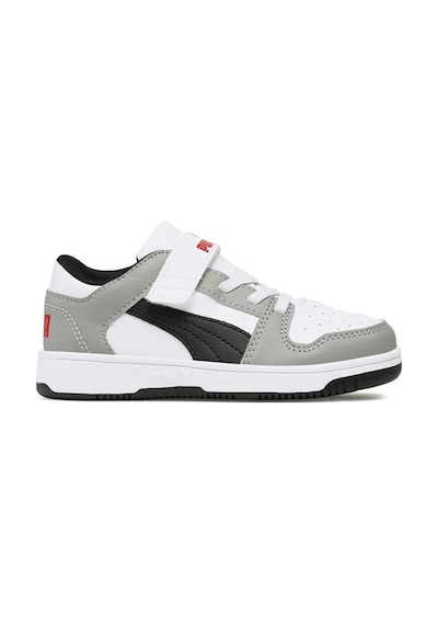Puma Pm Rebound Layup Lo Sl V Ps Çocuk Günlük Ayakkabı 370492-20 Beyaz-beyaz Beyaz
