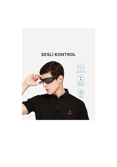 T8 Pro Akıllı Güneş Gözlüğü - Bluetooth 5.2, Sesli Komut, Müzik Ve Çağrı Kontrolü- Wireless Kulaklık