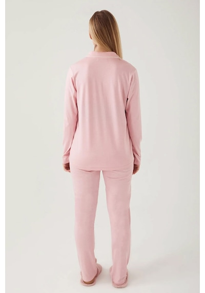 Pierre Cardin P.cardın 007717 Byn Düğmeli Pijama Tk 001