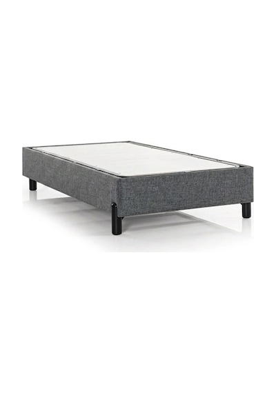 Junior Bedding Yatak Bazası Tek Kişilik Sandıklı Baza Yatak Altı Depolama Alanı Başlık Ve Yatak Dahil Değildir. Gri 100 x 200