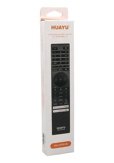 Rm-l1979 Toshıba Netflix Youtube Prime Video Google Play Dısney+ Tuş Lcd Led Tv Kumanda