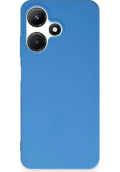 Cosmotex Newface İnfinix Hot 30i Kılıf First Silikon - Mavi