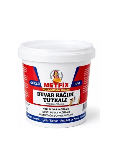 Metfıx Ovalıt Kull. Hazır Duvar Kag. Yapıstırıcı 3 Kg