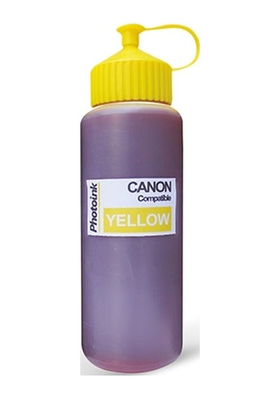 5 Yada 6 Kartuşlu Canon Uyumlu 500 Ml 526Y Sarı Mürekkep N11.404