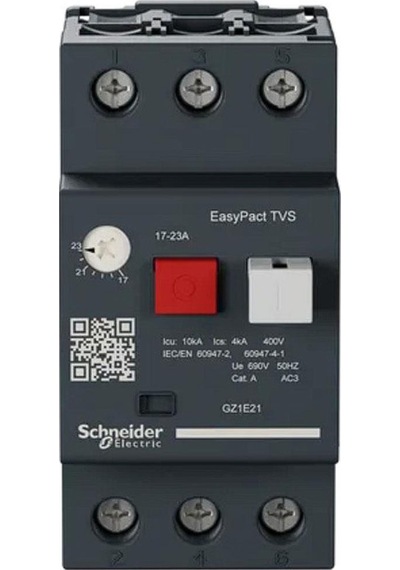 SCHNEİDER ELECTRİC Easypact Tvs Gz1E21 Motor Koruma Şalteri (17A-23A)