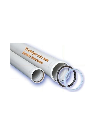 Ege Yıldız 75x2000 Pvc Boru 1,8 Mm - Elm-01-743589