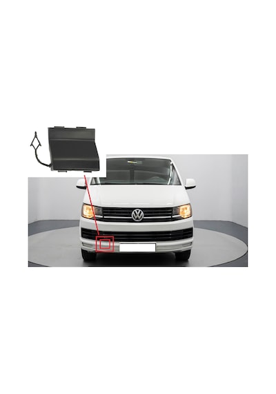 Volkswagen Transporter T7 Ön Tampon Çeki Demir Kapağı 7e0807241