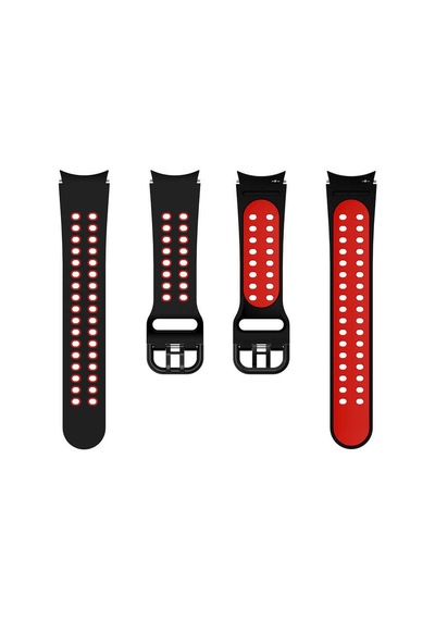 Galaxy Watch 4 44mm Krd-02 Uyumlu Nvth Kordon-mavi-beyaz