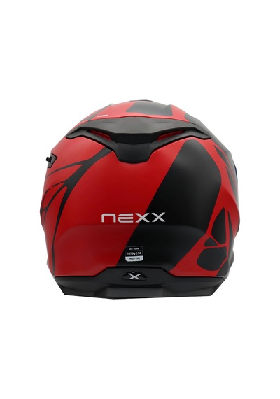 Nexx Y.100 B-sıde Mat Siyah-kırmızı Kask Sıyah-kırmızı