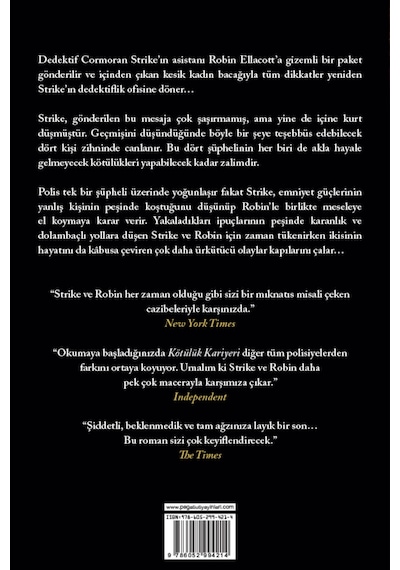 Kötülük Kariyeri - Cormoran Strike 3