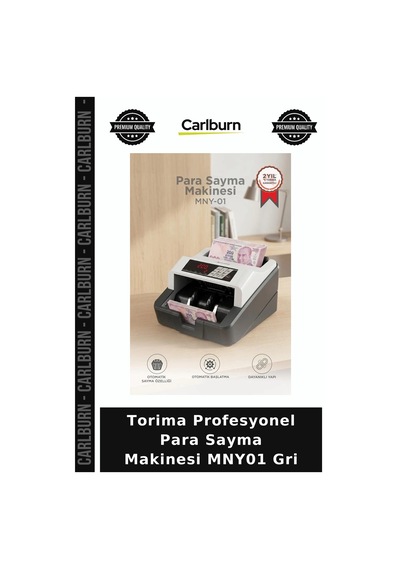 Özel Seri Torima Profesyonel Para Sayma Makinesi Mny01 Gri Cihaz Donanım Sistem