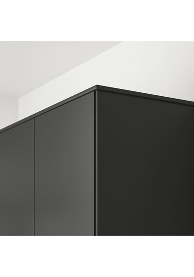 Ikea Förbättra Dekoratif Şerit, Mat Antrasit, 221x1 Cm